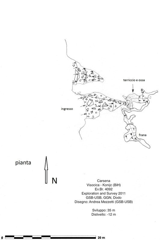 Carsena - tlocrt